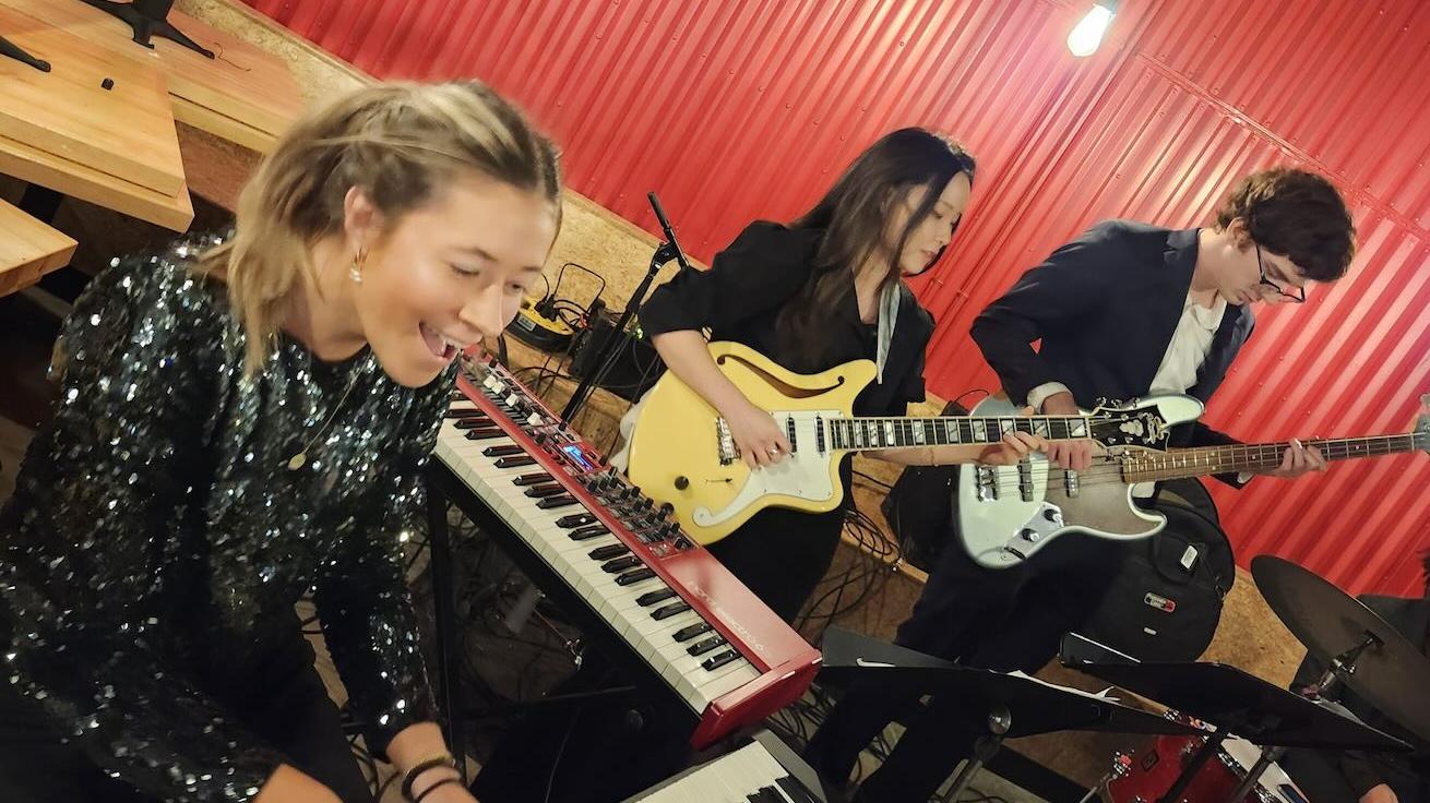Students performing
