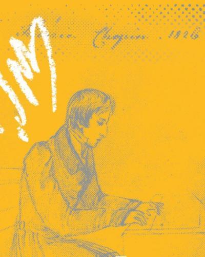 Drawing of Chopin